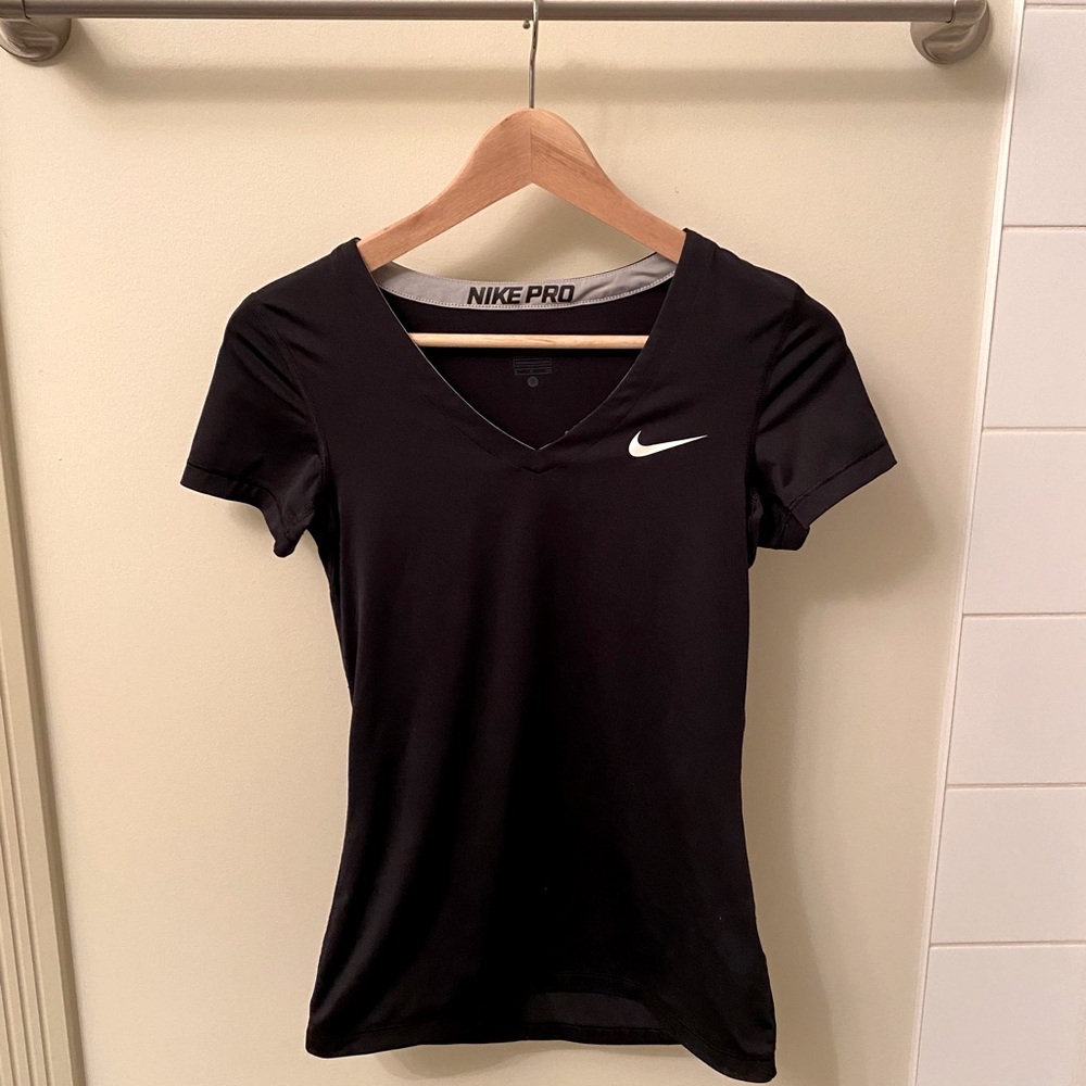 Nike Pro Vneck Workout Top